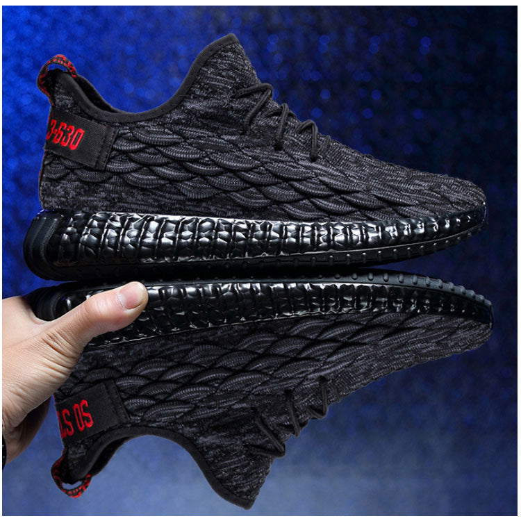 Men's Summer Breathable Flyknit Running Shoes